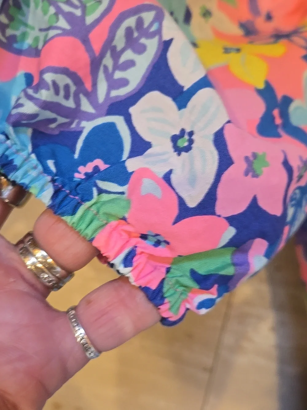 Lilly Pulitzer Off the Shoulder Zalie Midi Floral Dress - Picture 5 of 16